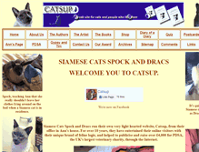 Tablet Screenshot of catsup.co.uk
